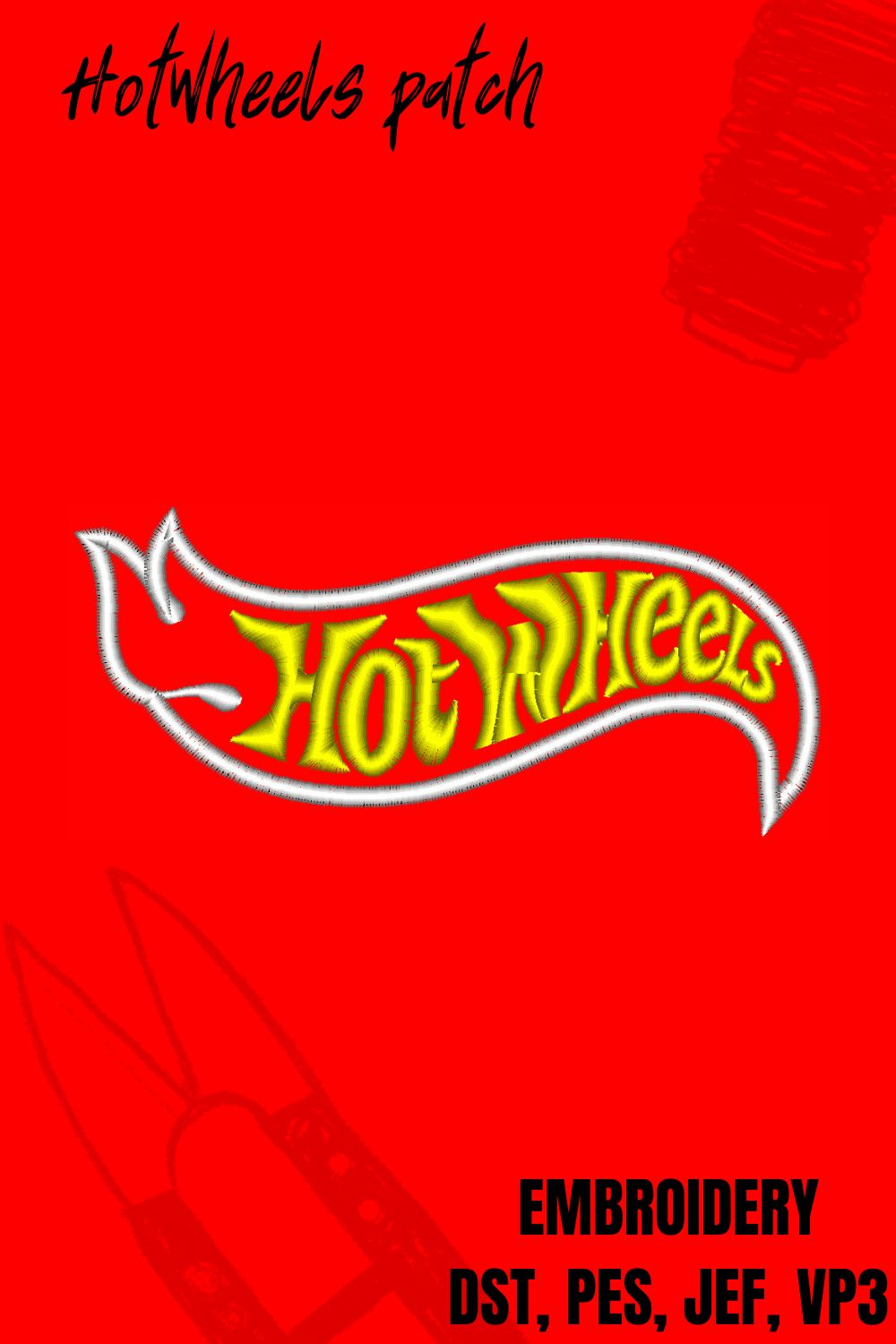 Embroidery Design: Summer Wheels! –
